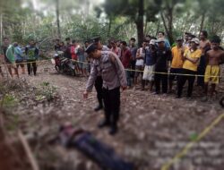 Penemuan Korban Meninggal Dunia di Kebun Desa Mangan Jaya