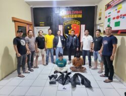 Tim “Landak” Satreskrim Polres Musi Rawas Ringkus Spesialis Pencuri Motor