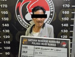 Polres Musi Rawas Ringkus Diduga Pengedar 10 Bungkus Sabu Seberat 5,17 Gram