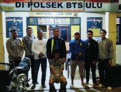 Polsek BTS Ulu Polres Musi Rawas, Meringkus Terduga Pelaku Pencurian Dengan Pemberatan