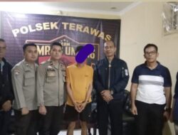 Polsek Terawas Polres Musi Rawas Ringkus Sopir Perkara Penggelapan Akibat Kecanduan Judi Slot