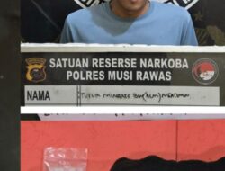 Satresnarkoba Polres Musi Rawas Ringkus Warga Campur Sari