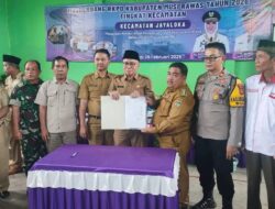 Oktaviano Mewakili Bupati Musi Rawas Menghadiri Musrenbang Kecamatan Jaya loka 