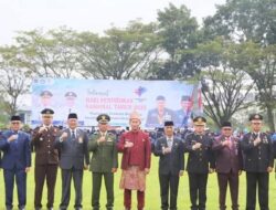 Wali Kota Lubuk Linggau Pimpin Upacara Hardiknas 2025