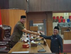 Wabup Menghadiri Paripurna DPRD Musi Rawas 