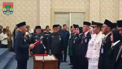 WaKo Lubuk Linggau Lantik Pejabat Pimpinan Tinggi Pratama dan Administrator