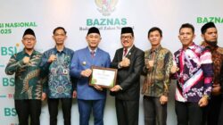 Wali Kota Lubuk Linggau Terima Penghargaan BAZNAS Awards 2025