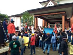 Demo Ratusan Jurnalis, Desak Bupati Musi Rawas Copot Kadinsos 