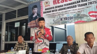 H. Yaudi Siap Kawal Usulan Masyarakat Pada Reses Tahap II Anggota DPRD