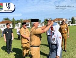 Persiapan Upacara HUT RI ke-80, Paskibraka Kota Lubuk Linggau Jalani Pemusatan