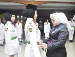 Pengukuhan Paskibraka Kabupaten Musi Rawas 2025
