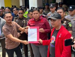 Aksi Solidaritas Jurnalis, Minta Kejari Mura Periksa Dinsos dan Disdik