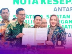Bupati Musi Rawas, Hj. Ratna Machmud, secara resmi menandatangani Nota Kesepakatan
