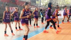 Voli Indoor Putri Lahat Mampu di Tumbangkan Linggau