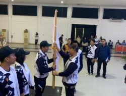 Yoppy Karim Lepas Kontingen Atlet untuk Porprov Sumsel XV 