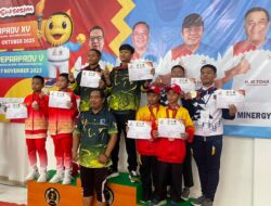 Kickboxing Linggau Torehkan Dua Medali Perunggu di Porprov XV Sumsel