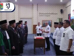 Wali Kota Lubuk Linggau Lantik Pejabat Fungsional, Tegaskan Pentingnya Integritas dan Profesionalisme
