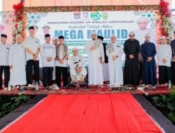 Sukses, Tabligh Akbar Mega Maulid di Ponpes Modern  Ar-Risalah