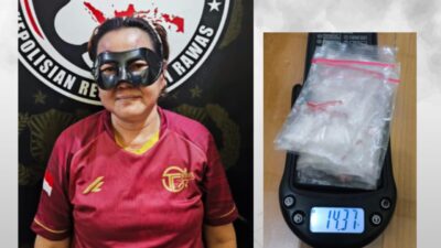 Tim Elang Musi Satuan Reserse Narkoba Polres Musi Rawas, amankan NR