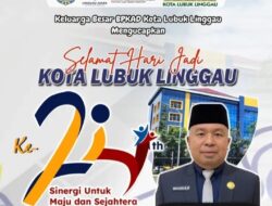 Ucapan BPKAD HUT Kota Lubuklinggau 2025