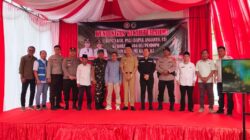 PLN ULP Pendopo Hadiri Peresmian Gapura Baru Koramil dan Pemberian Umroh Gratis