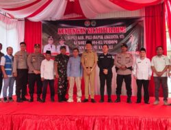 PLN ULP Pendopo Hadiri Peresmian Gapura Baru Koramil dan Pemberian Umroh Gratis