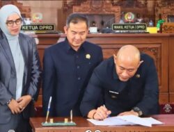 Paripurna DPRD Penetapan Propemperda 2026, Dan Penandatanganan Persetujuan Bersama