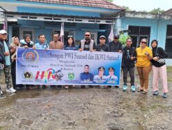 Ketua PWI Sumsel Lepas Keberangkatan Wartawan Hadirin HPN 2026 Tangerang