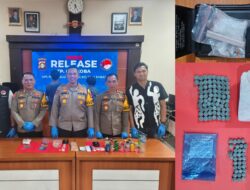 Kapolres Musi Rawas Amankan Pelaku Narkotika di Desa Tanah Periuk