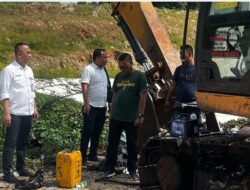 Plt Kadis LH, Maninjau Perbaikan Excavator