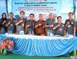 Rapat Anggota Tahunan Koperasi Merah Putih Keputraan, Di Hadiri Staf Ahli