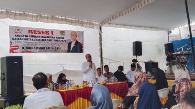Serap Aspirasi Masyarakat HM Amin, SH Reses 1 Di padati Konstituen dan Banyak Usulan