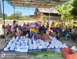 YBM PLN UP3 Lubuklinggau Salurkan Paket Daging Kurban kepada Warga di Tiga Kelurahan