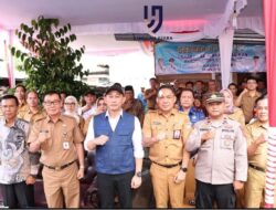 Plt. Kadis DPUPR Mendampingi Walikota Lubuklinggau Di kegiatan GEBRAK RUTILAHU 