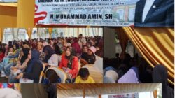 Masyarakat Membludak Hadiri Reses II, H Muhammad Amin