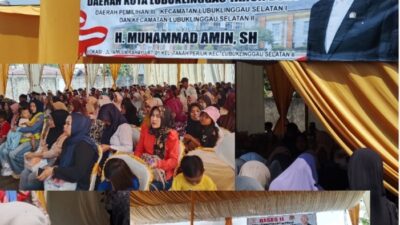 Masyarakat Membludak Hadiri Reses II, H Muhammad Amin