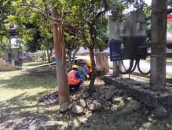 PLN ULP Tebing Tinggi Lakukan Penyeimbangan Beban Trafo dan Perbaikan Grounding di Saling